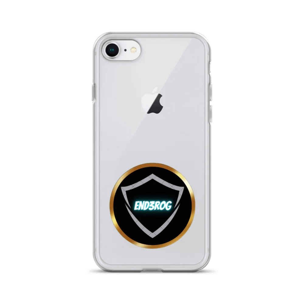 Glowing Shield Logo Clear iPhone Case product image (20)