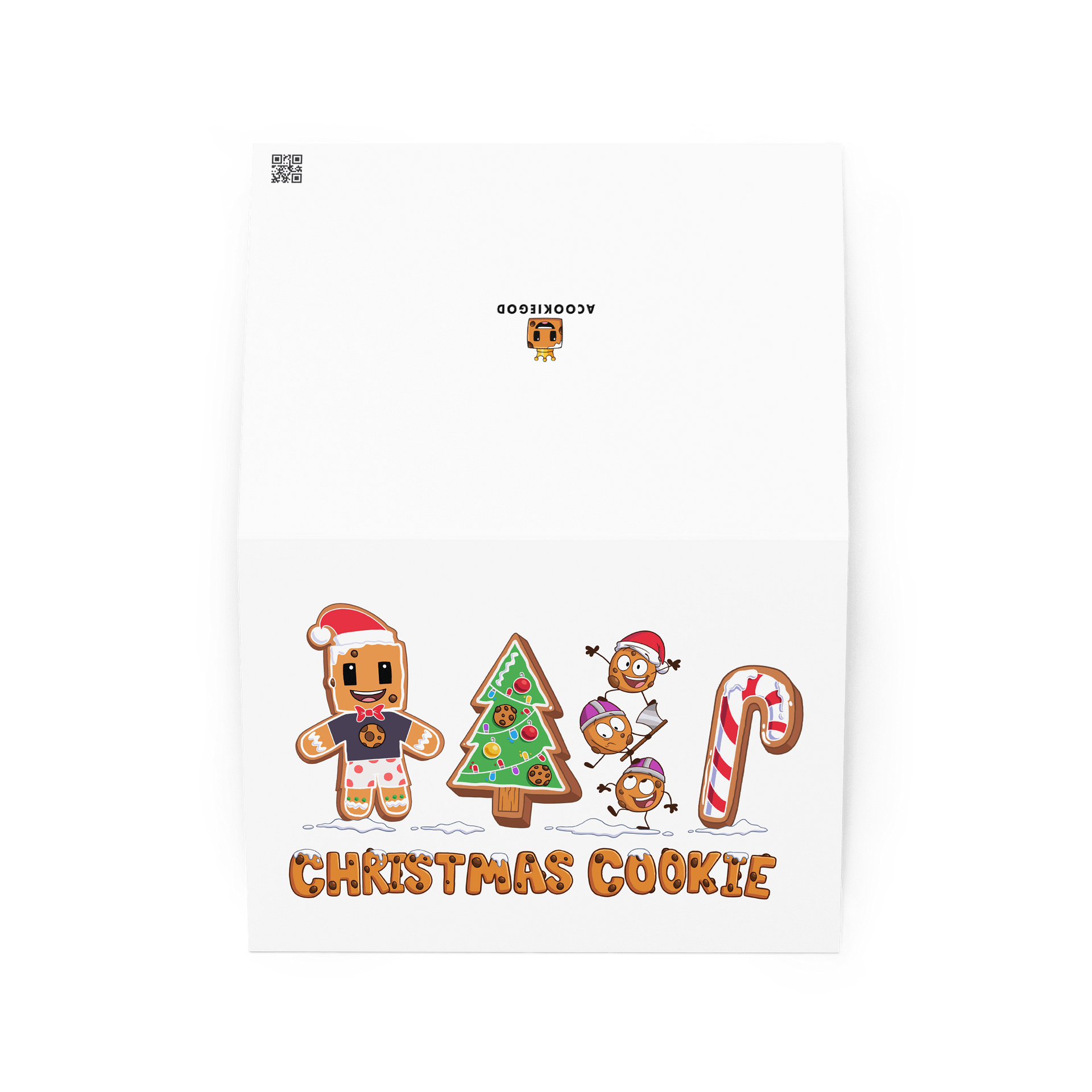 CHRISTMAS COOKIE CARD product image (3)