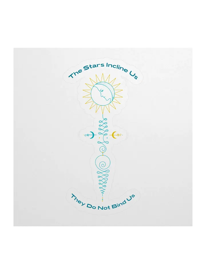 Celestial Embrace Kiss Cut Stickers product image (1)