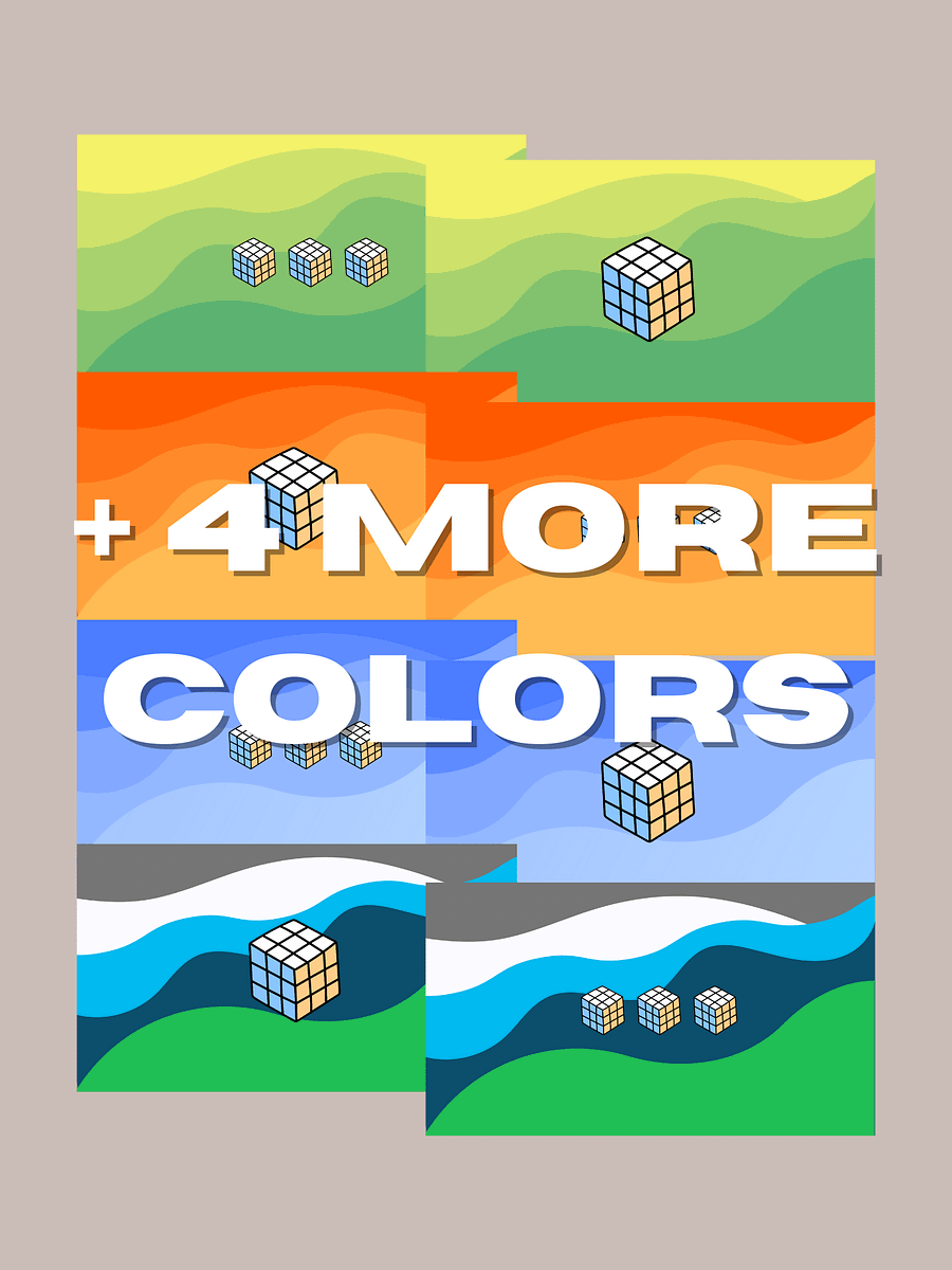 Aesthetic Cubing Desktop Wallpapers! (10 Pack) product image (3)