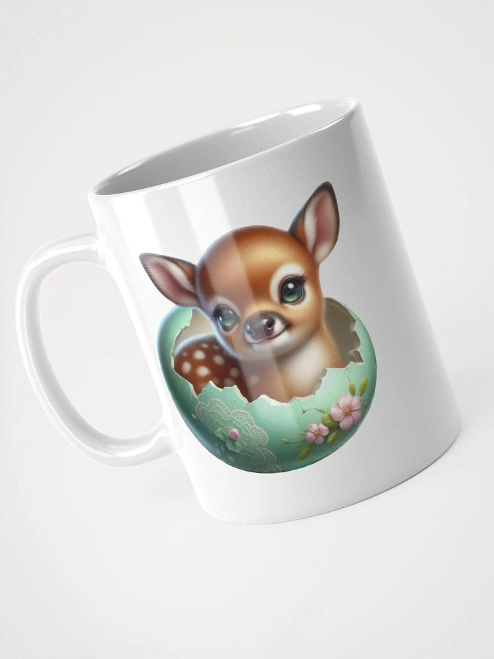 Deer Easter Egg - White Mug product image (1)