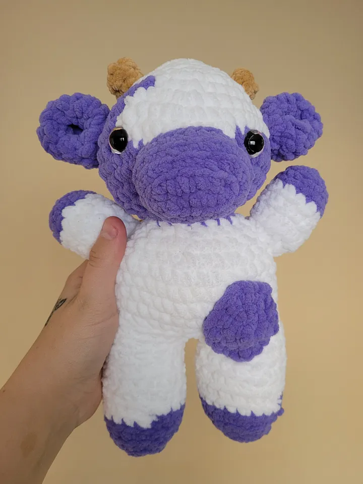Lavender Cow Plush product image (1)