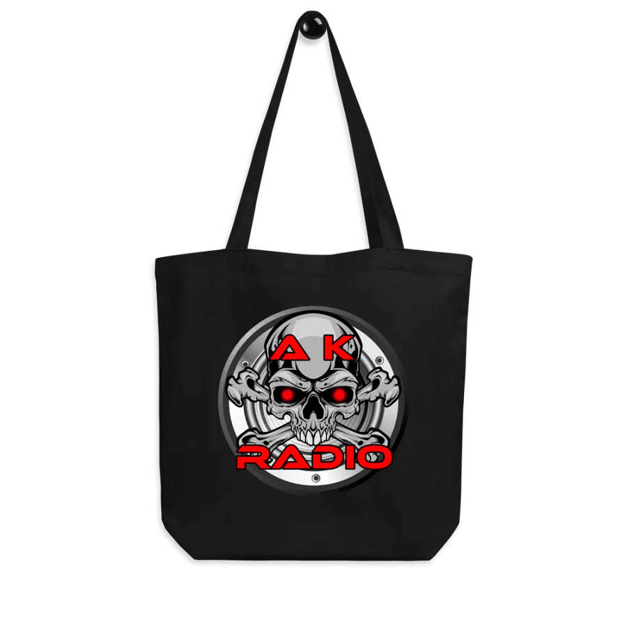 AK RADIO (Speaker & Skull) Tote Bag product image (7)