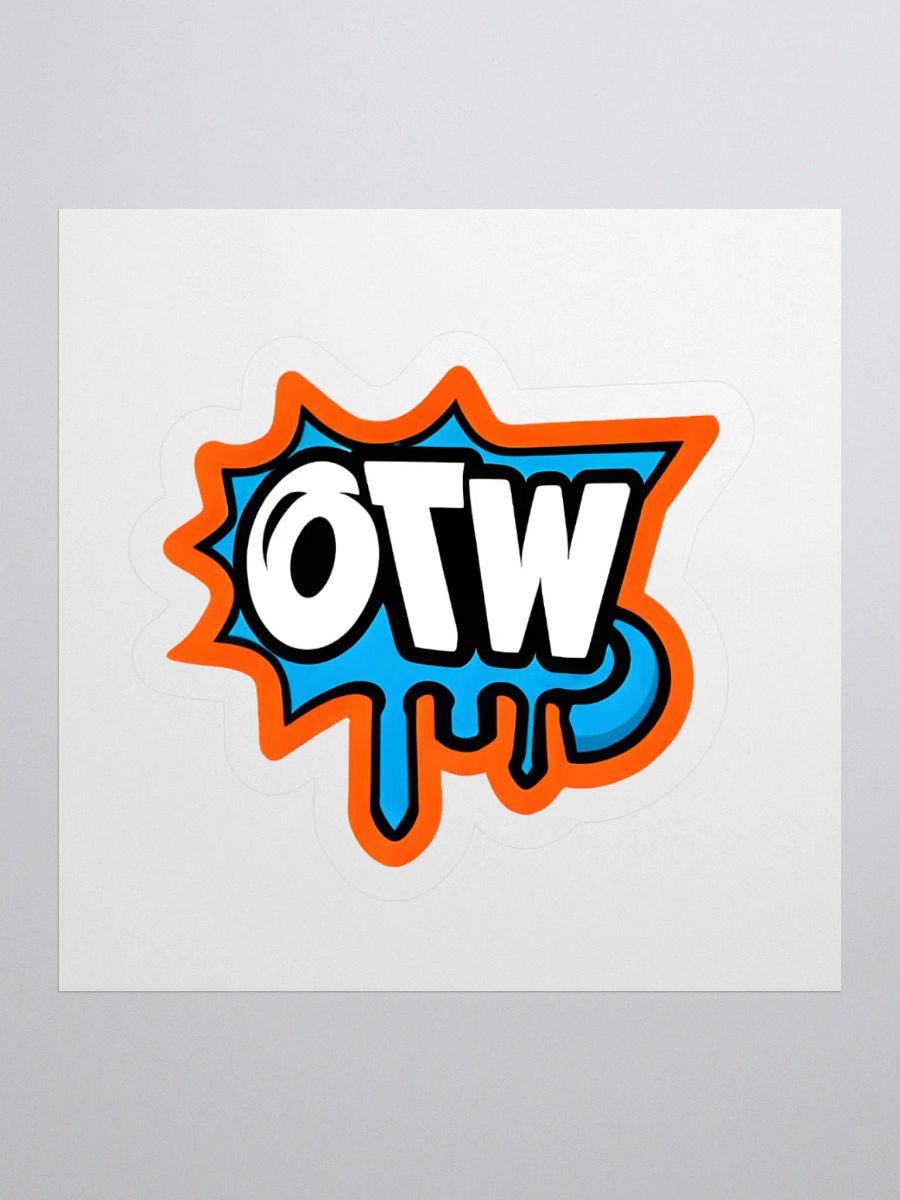 OTW Splash Kiss Cut Stickers product image (2)