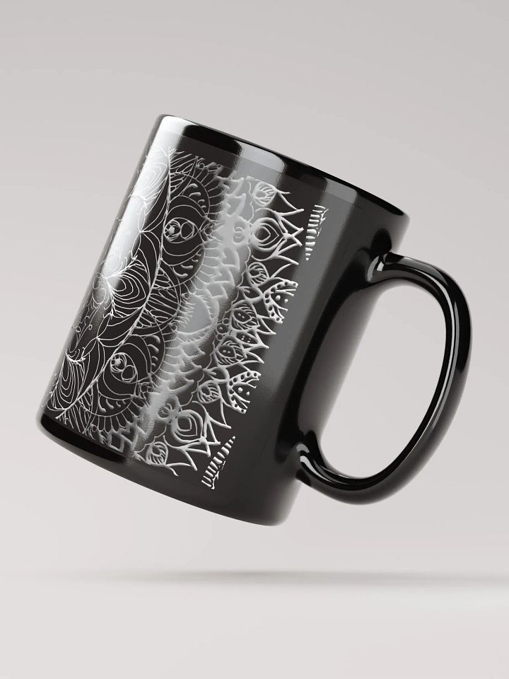 Mystical Symmetry Black Mug product image (4)