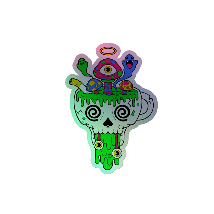 Poisoned - Tea Bone Sticker product image (2)
