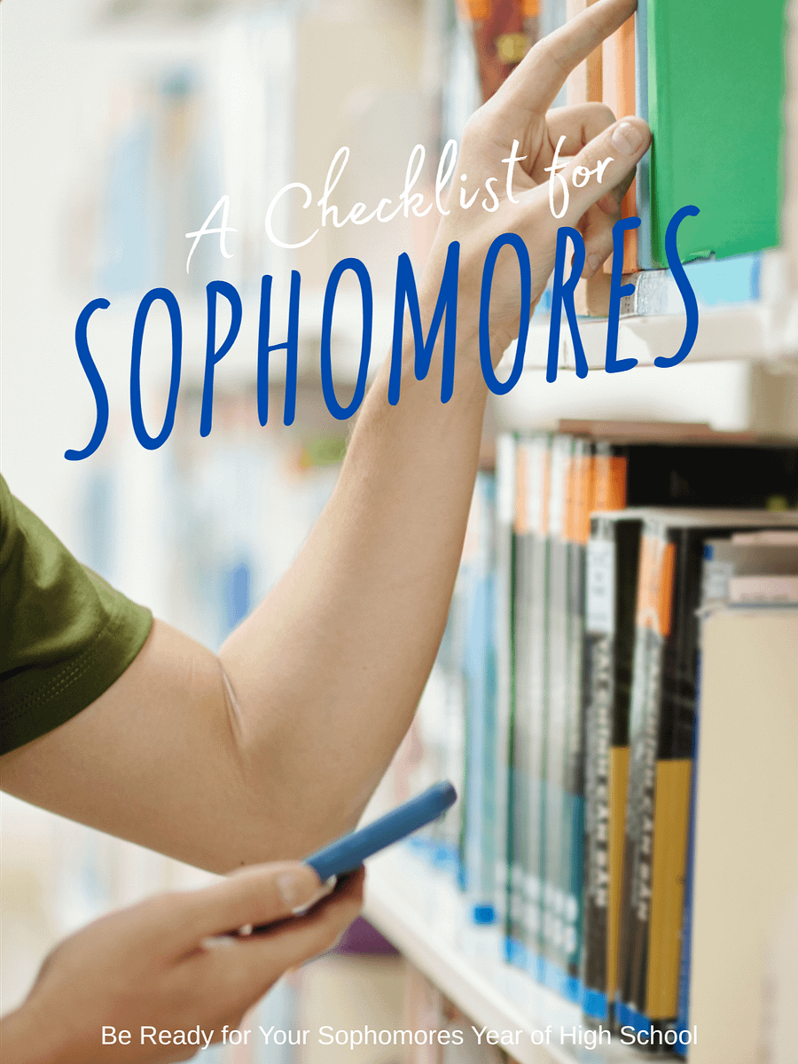 High School Sophomore Checklist product image (1)