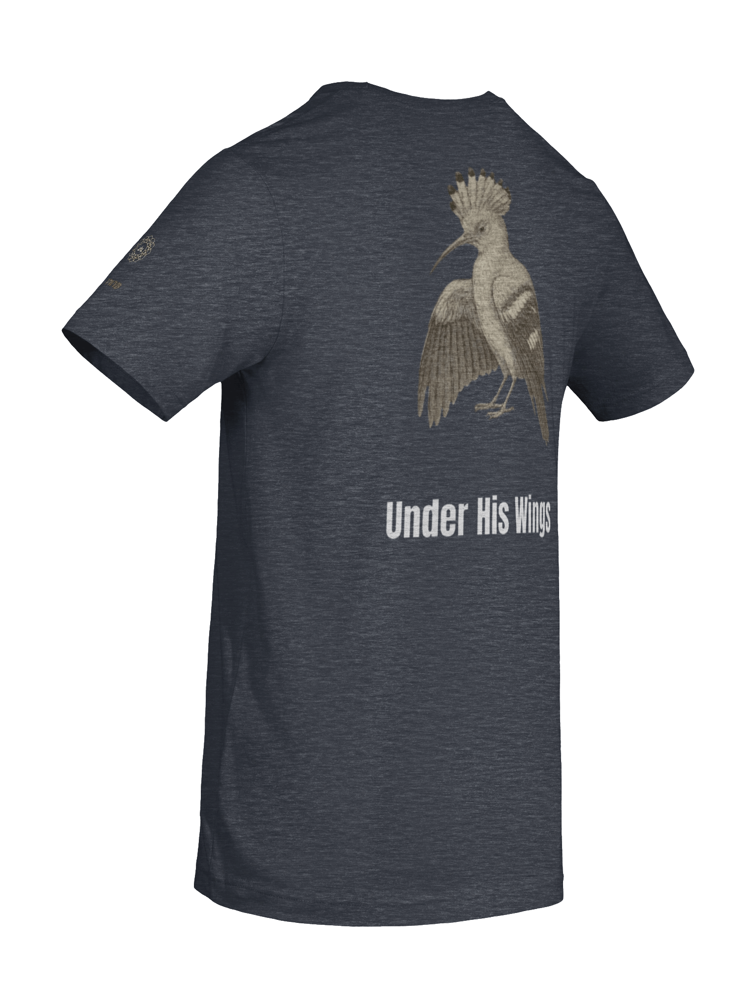 Under His Wings Feather T-Shirt | Christian Wellness Apparel product image (10)