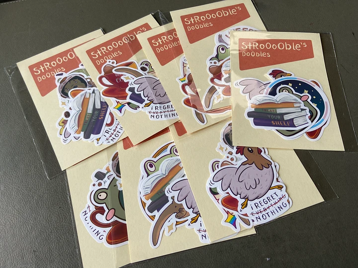 sticker pack : mystery seconds product image (1)