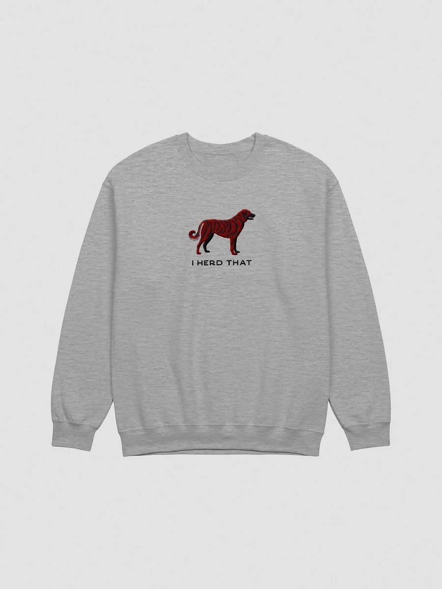 I Herd That Sweatshirt (Embroidered) of an Anatolian Shepherd Dog(Red Brindle) product image (10)