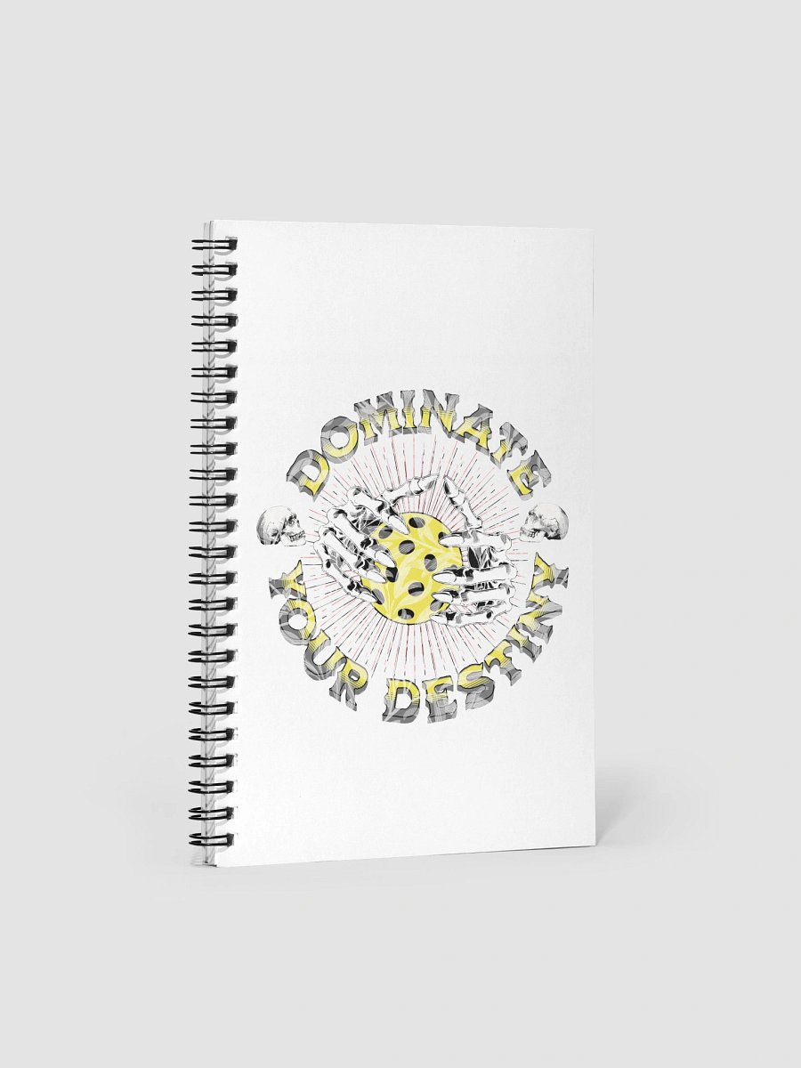Dominate Your Destiny Pickleball Spiral Notebook product image (2)