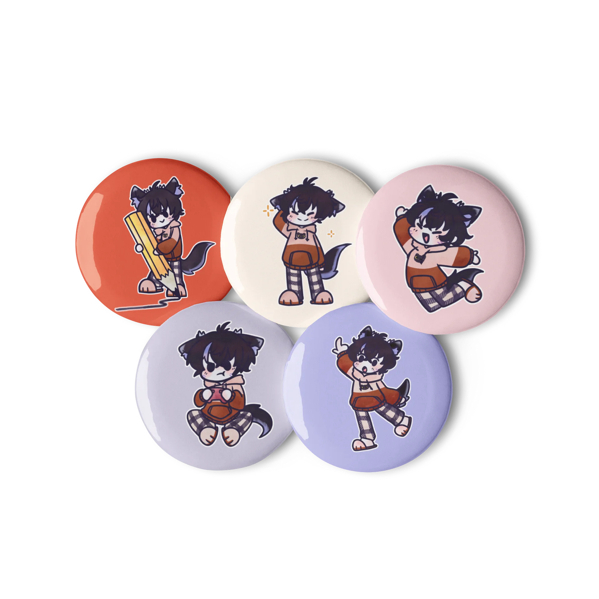 Little Chibi Buttons product image (1)