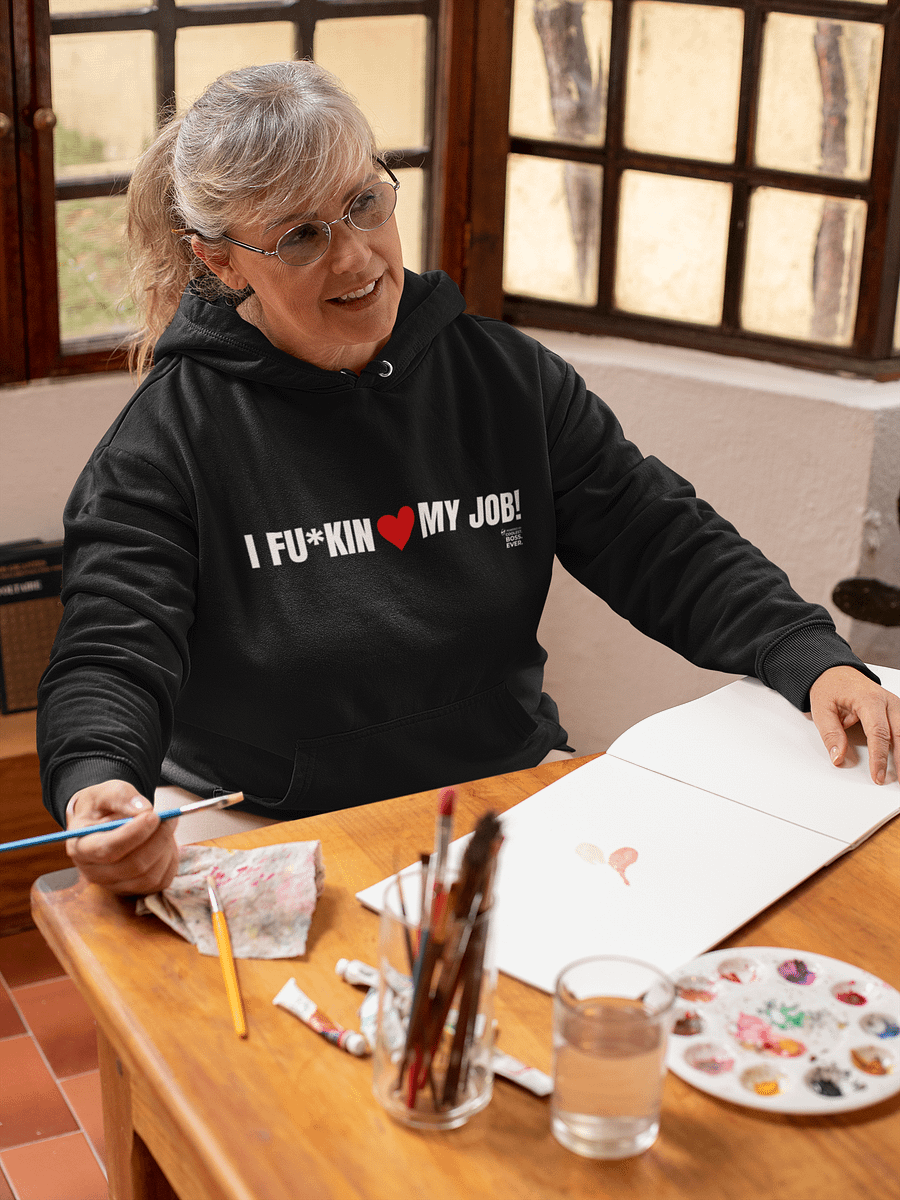 Coolest Boss Ever | Cotton Heritage Unisex Premium Hoodie | Ultimate Comfort & Style product image (10)