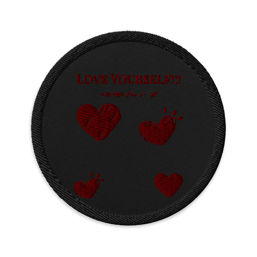 Love Yourself Circle Patch product image (1)