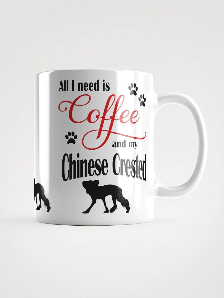 Coffee and my Chinese Crested Mug product image (1)