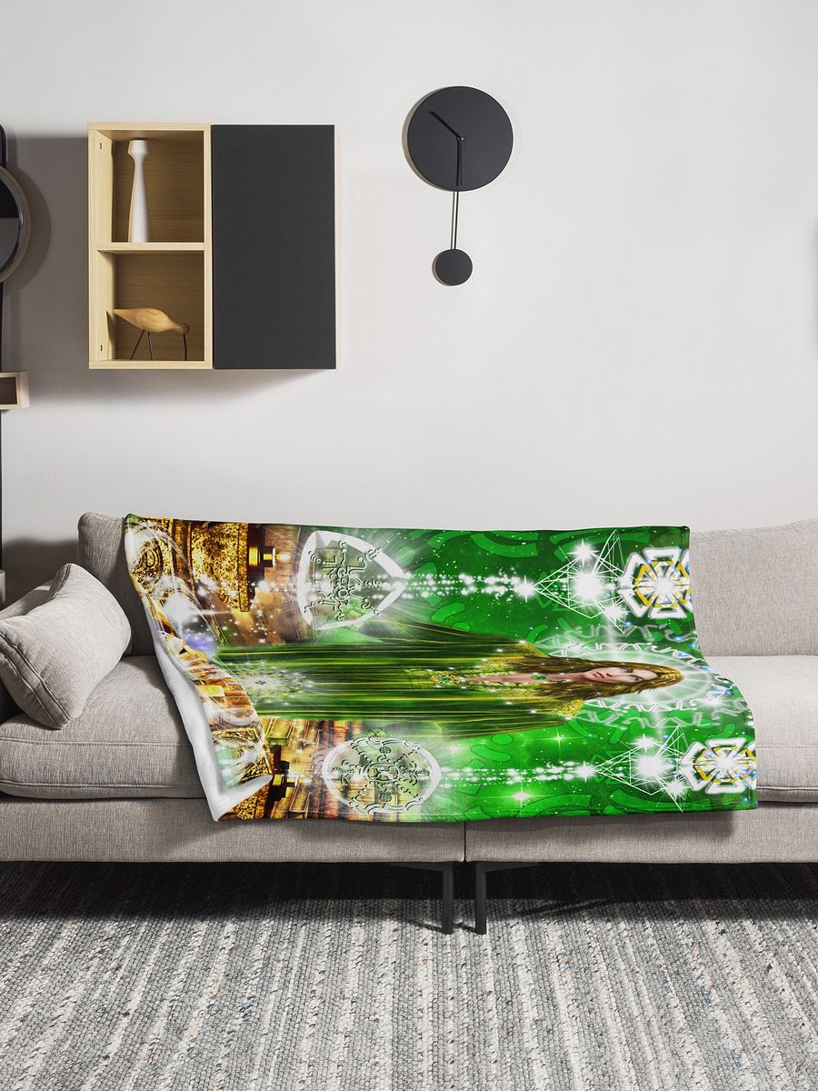Enlightened Mastery Light-Tech Fleece Blanket product image (10)