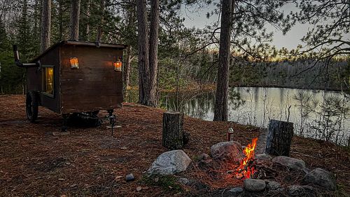 We had a great camp out in the Chippewa National Forest 🌲 So cool to finally see the Lost 40 - and old growth Forest of giant...