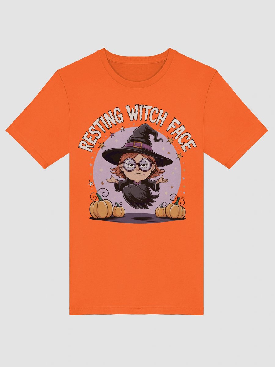 Resting Witch Face Cartoon T-Shirt product image (48)