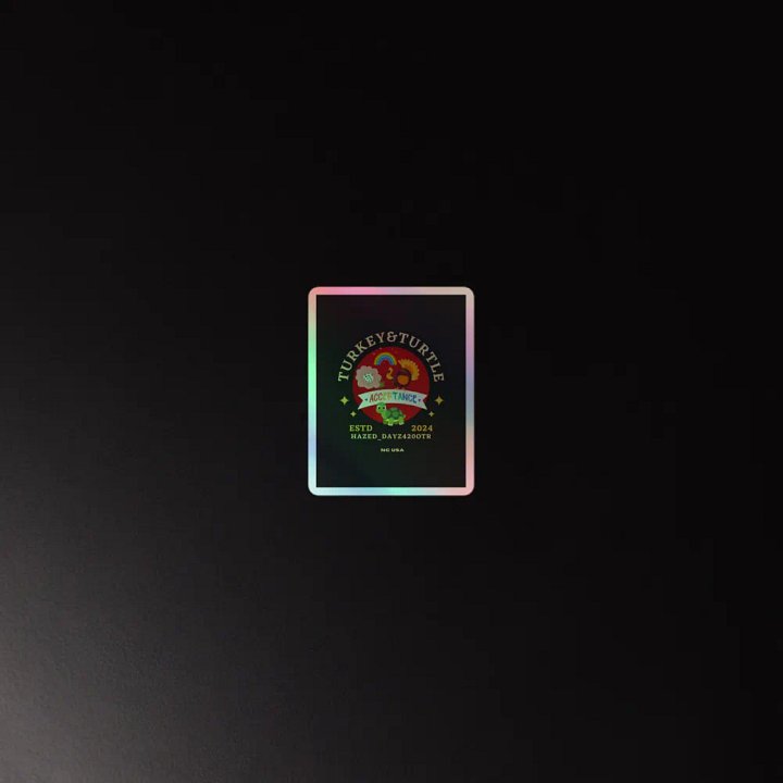 Acceptance Emblem Holographic Sticker Sheet product image (4)