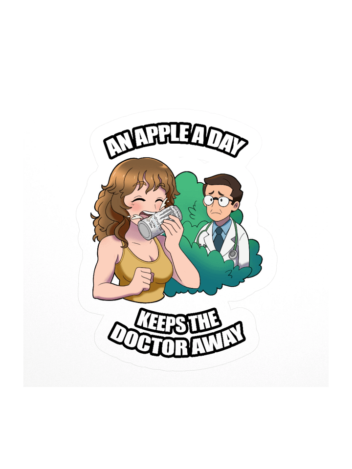 An Apple A Day Sticker product image (1)