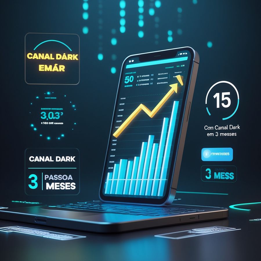 DO ZERO AOS 15 MIL REAIS POR MÊS COM CANAL DARK EM 3 MESES product image (1)