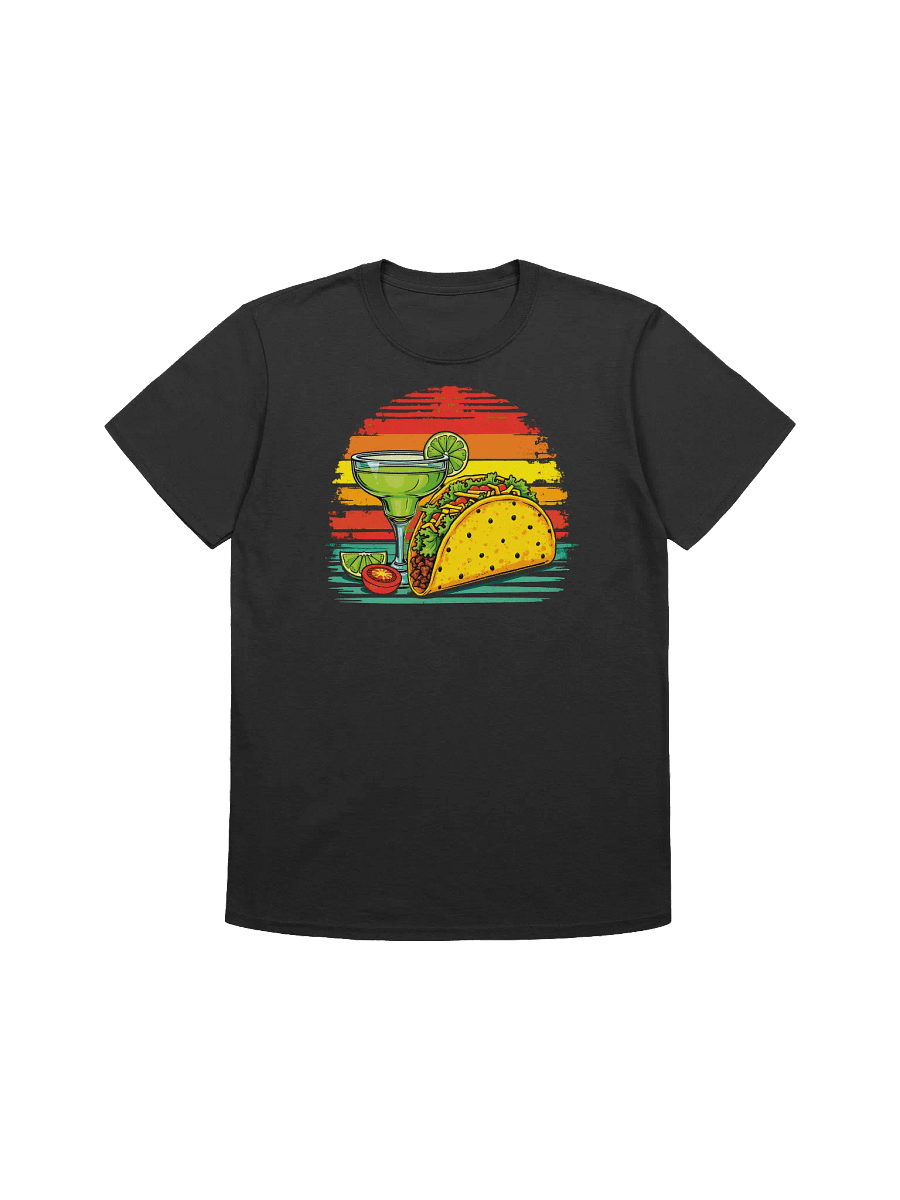 Food Lover-Taco and Margarita Cinco De Mayo- Festive Food and Drink T-Shirt product image (7)
