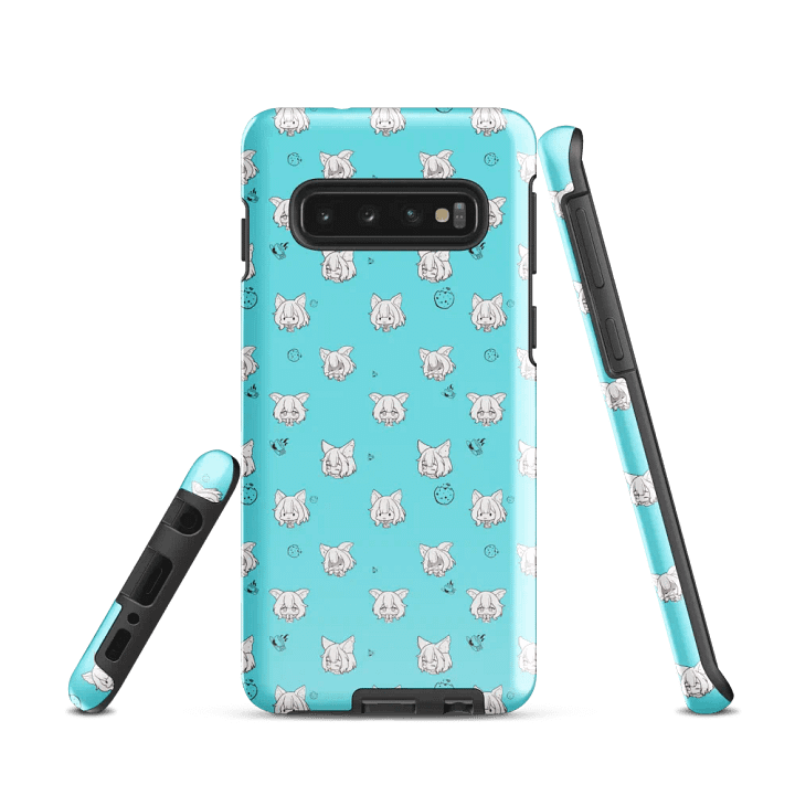 iVixey Faces - Tough Samsung Case - Blue product image (1)