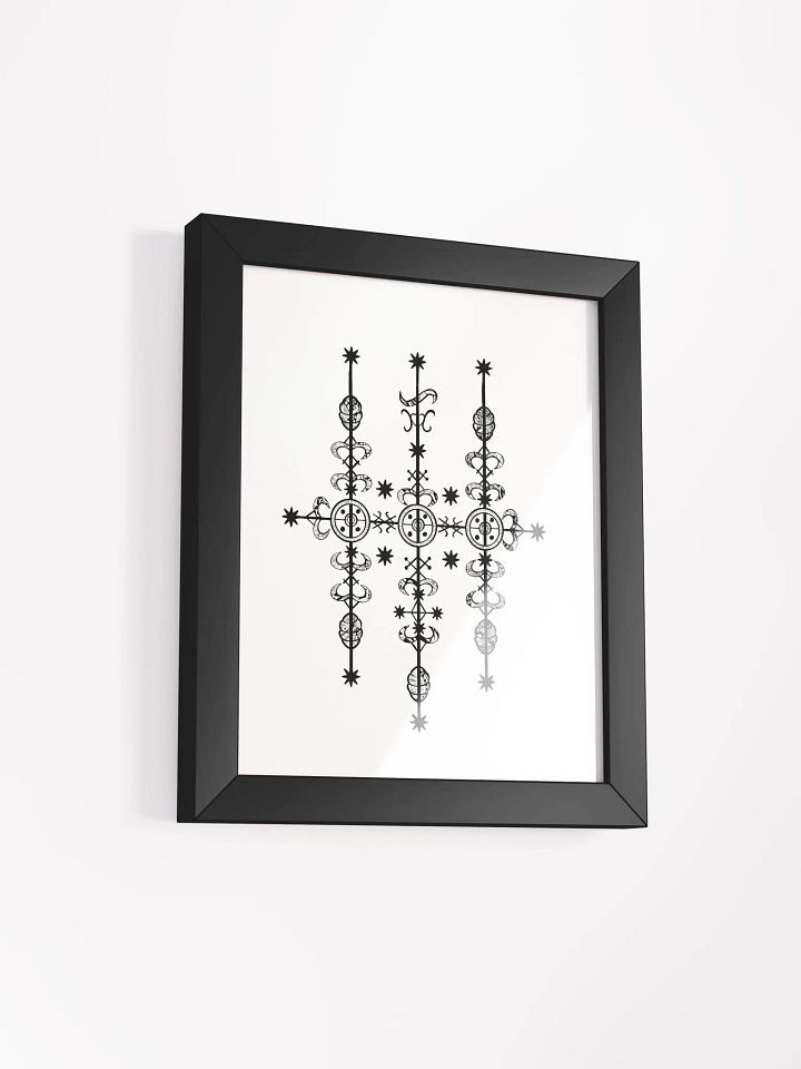 Frame with Marasa vèvè product image (16)
