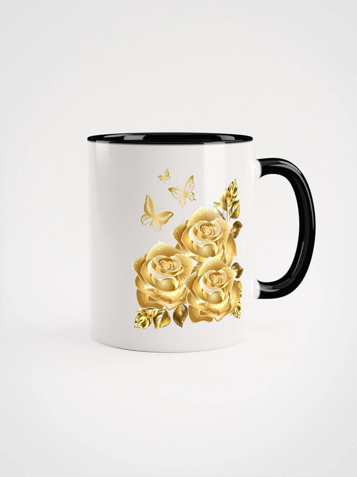 Golden Rose Garden Ceramic Mug product image (1)