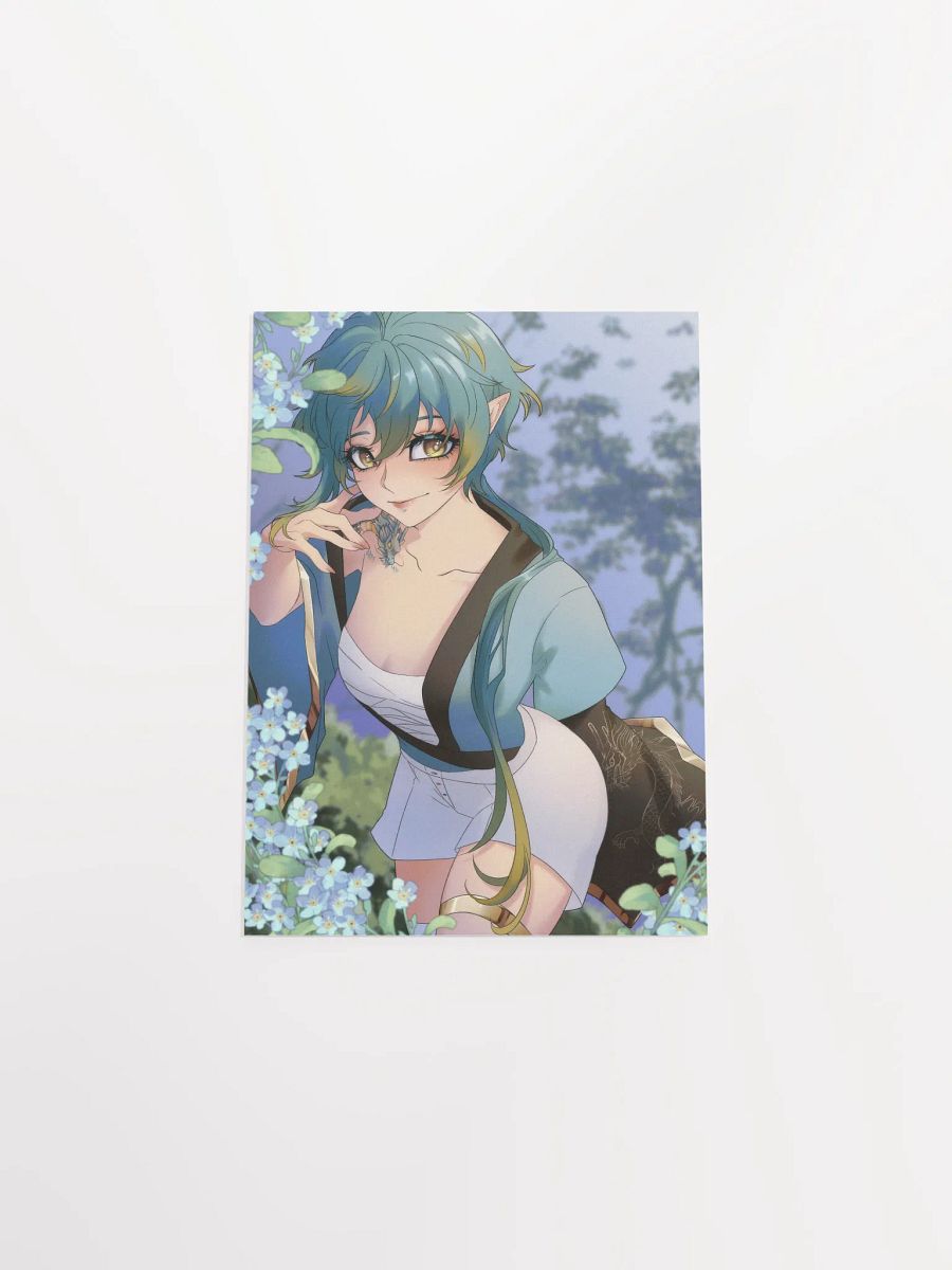 Floral Sabiella Matte Poster product image (12)