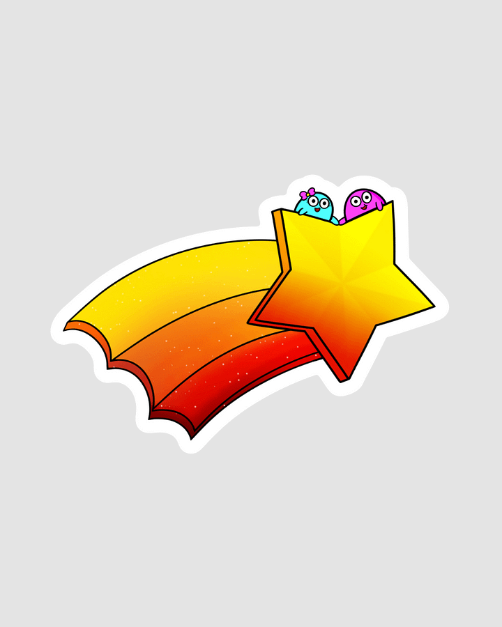 Shooting Star Magnet product image (1)