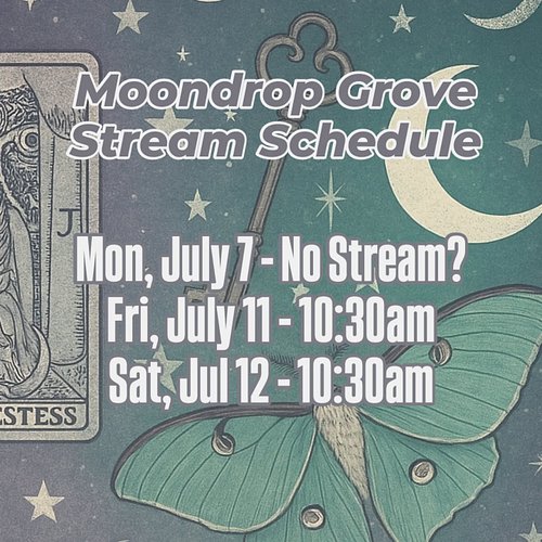 🗝️✨ Stream.Schedule ✨🗝️

Monday, July 7 - No Stream (?)
- I took a morning shift, so I may do a late afternoon attack if I'm ...