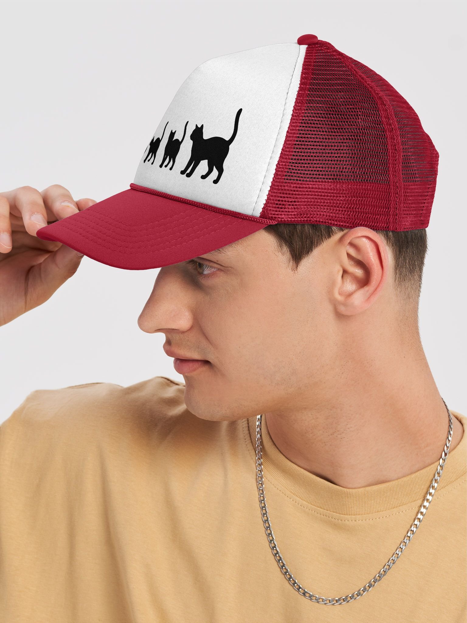 Pawsitive Progression: Feline Grace Adjustable Cap product image (7)