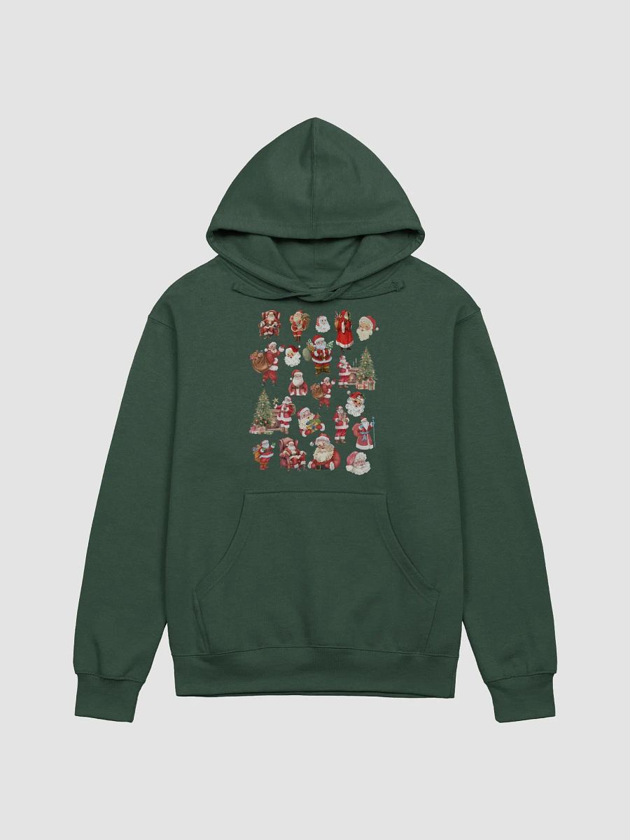 Santa Collage Adult Hoodie product image (2)