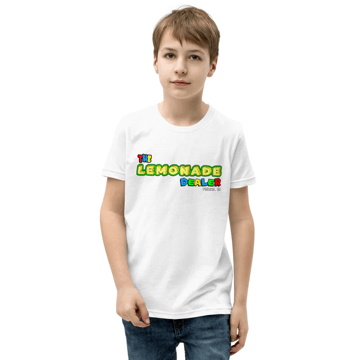The Lemonade Dealer Kid's White T-Shirt product image (1)