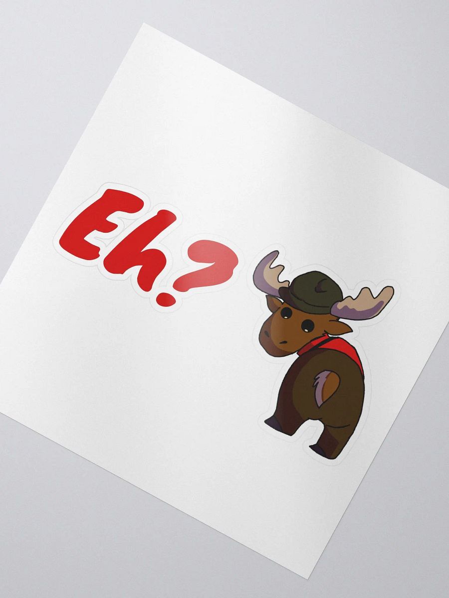 Mountie Moose Eh Sticker! product image (2)