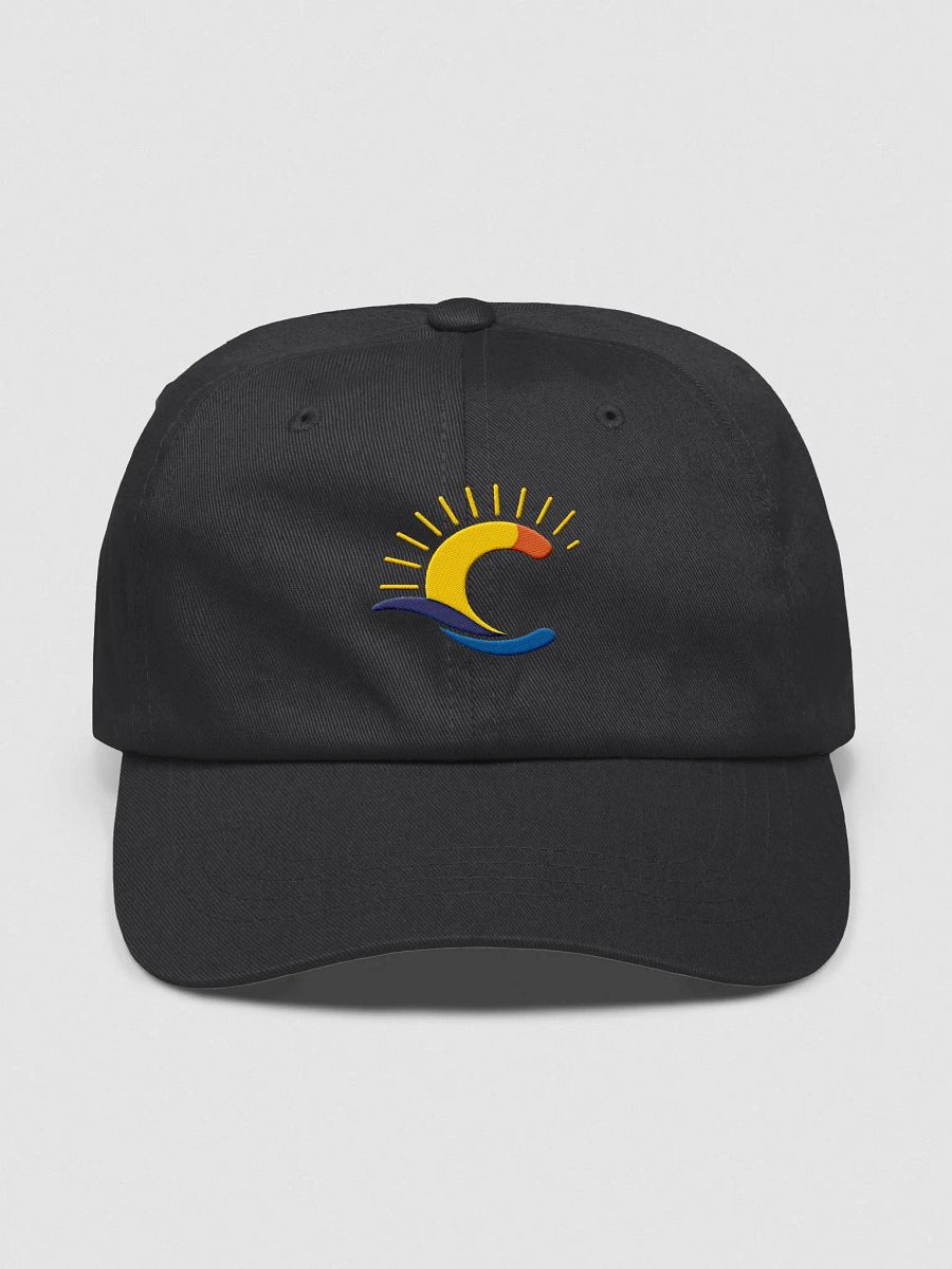 Sun & Wave Embroidered Dad Hat product image (3)