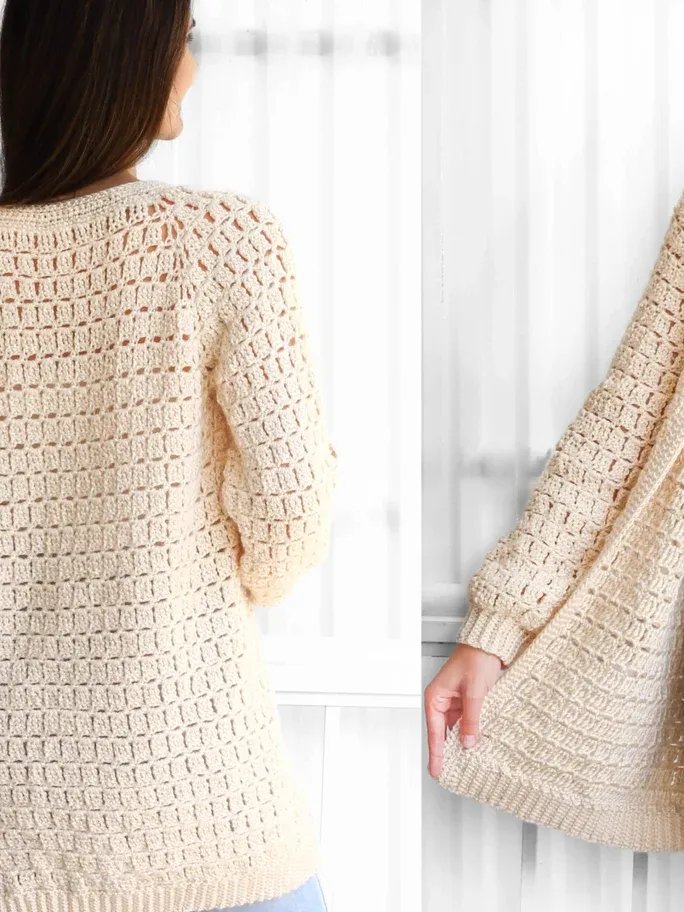 The easy & stylish crochet cardigan pattern product image (1)