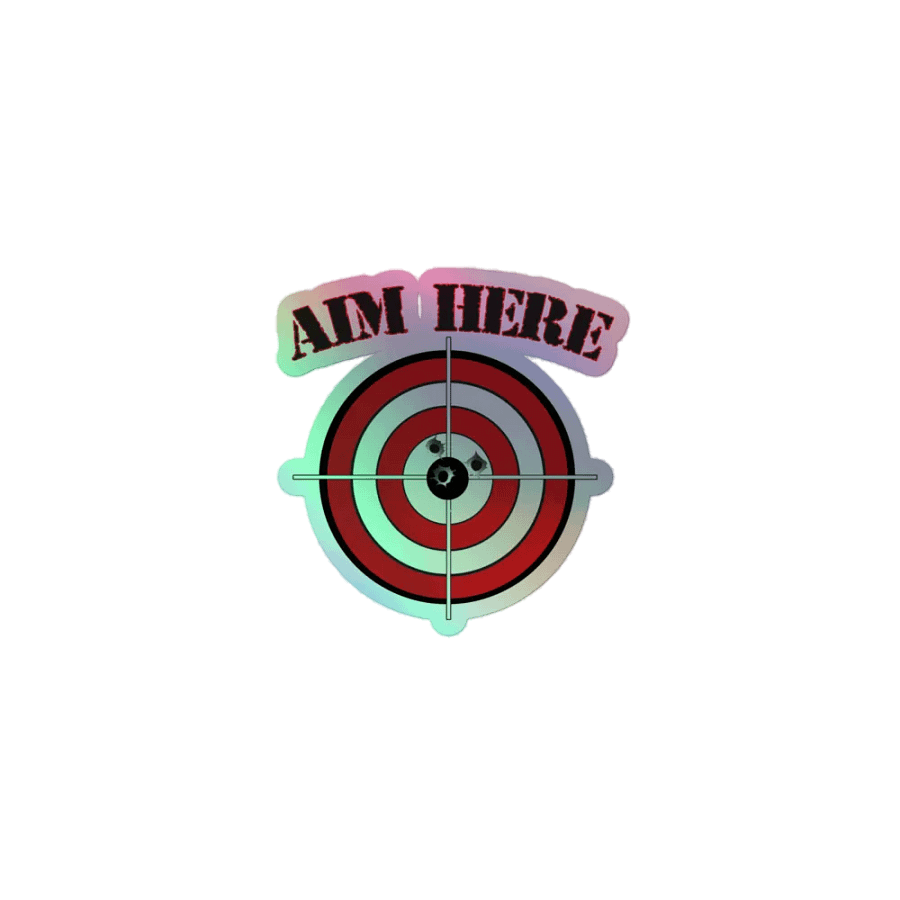Bullseye Holographic Sticker Set product image (1)