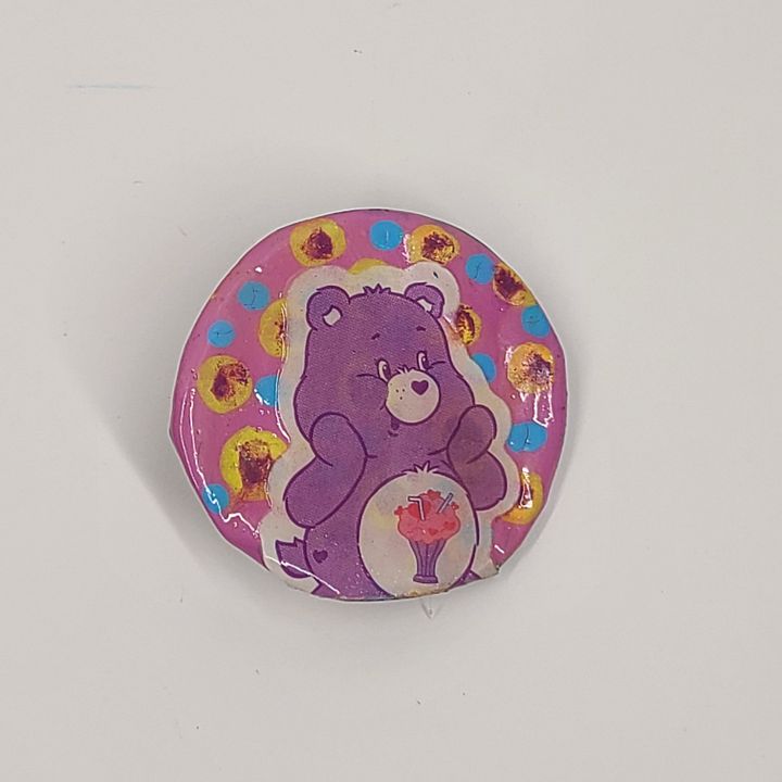 Share Bear Care Bear bottle cap pin product image (1)