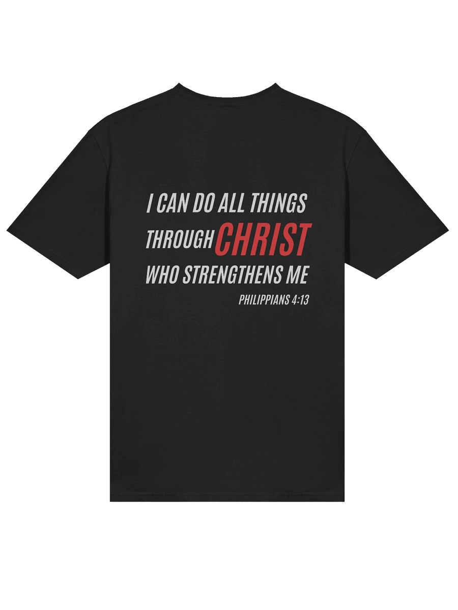 Strength Through Christ Tee – Philippians 4:13 product image (36)