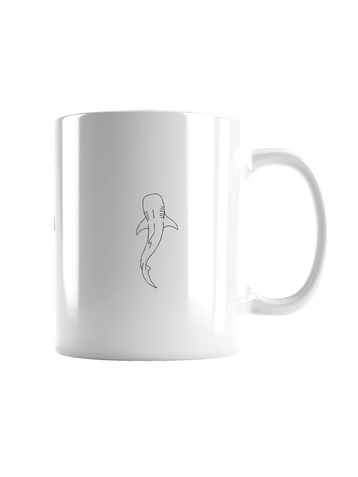 Whale Shark Trio White Glossy Mug product image (6)