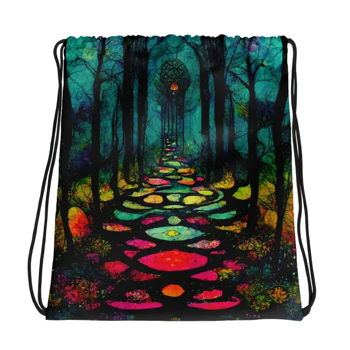 Vibrant Adventure Drawstring Bag product image (1)