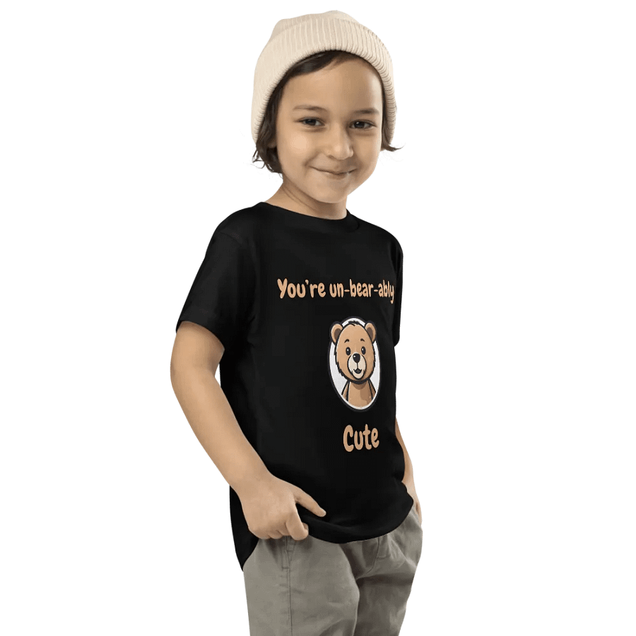 Un-Bear-Ably Cute Unisex Toddler's T-Shirt product image (3)