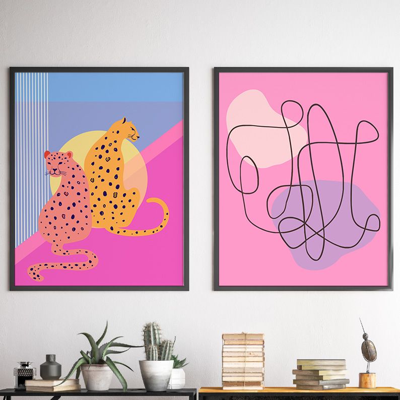 Eclectic Cactus Gallery Wall Set of 9 DIGITAL Prints product image (7)