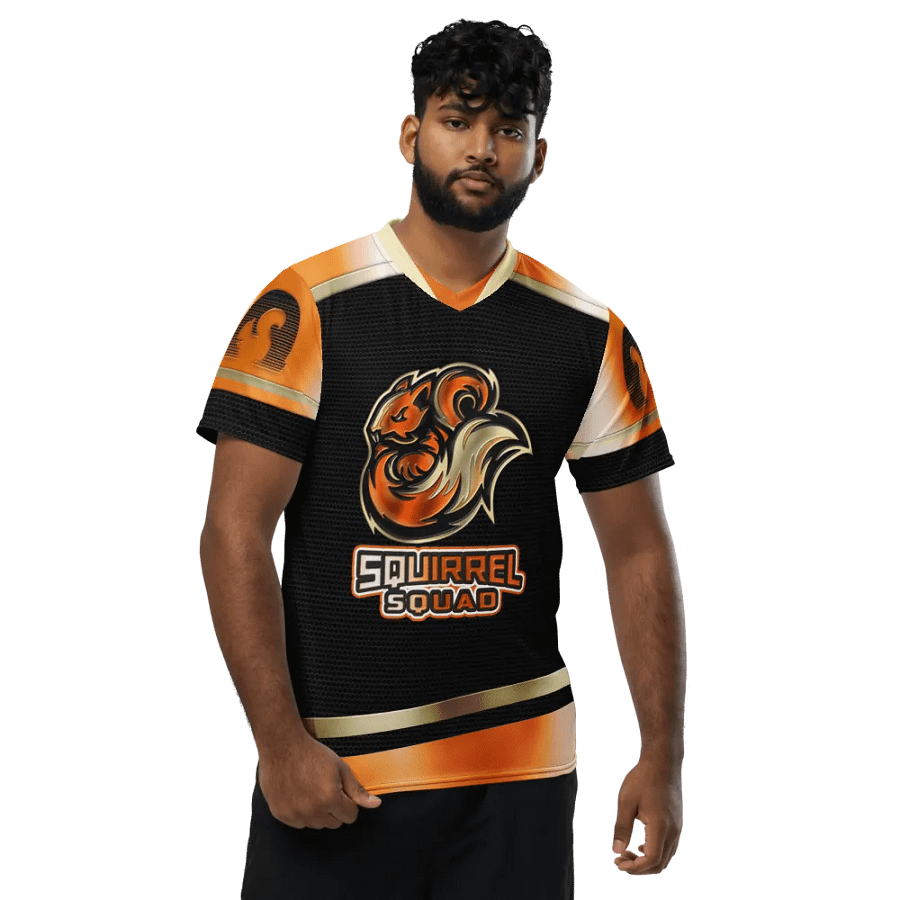 Squirrel Squad Official Sportsball Jersey (Carbon Fiber Edition) product image (5)