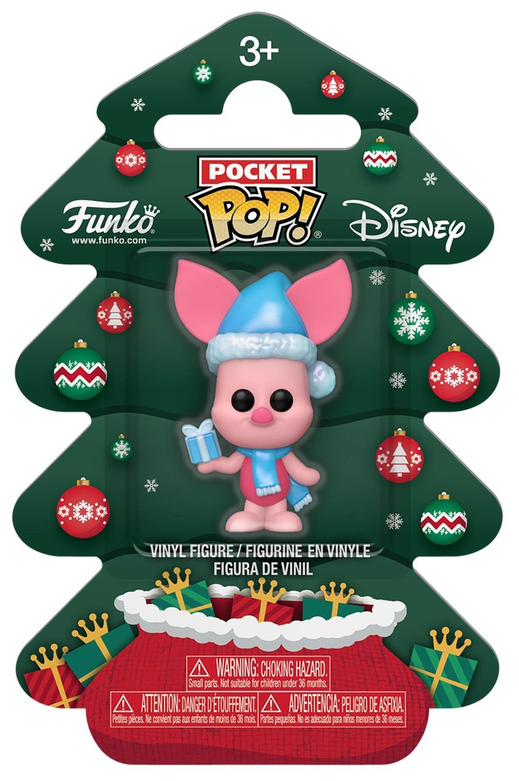 Funko Pocket POP! Disney - Winnie The Pooh - Piglet (Holiday Tree) product image (2)