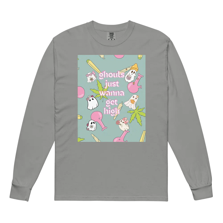 Ghouls Just Wanna Get High Long Sleeve Shirt product image (2)