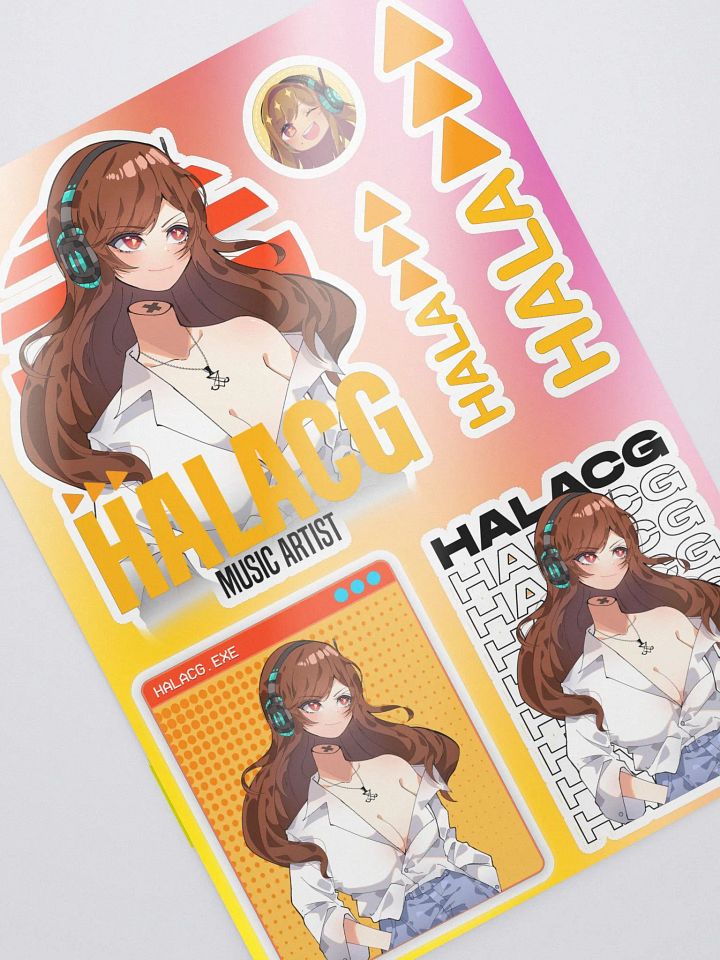 HalaCG Sticker Sheet product image (2)