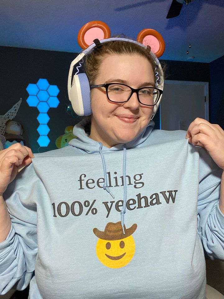 Feeling 100% Yeehaw Sweatshirt product image (1)